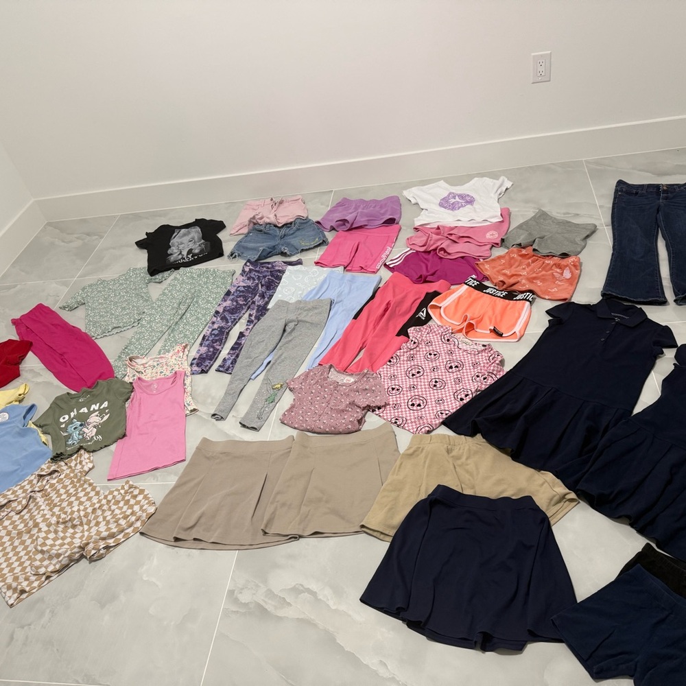 Kids Matching Set - Pink and Blue Outfit